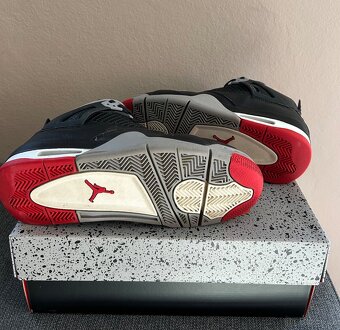 Jordan 4 Retro Bred Reimagined GS - 7