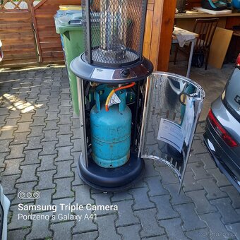 Plynové topidlo enders vulano 11 kW nerez - 7