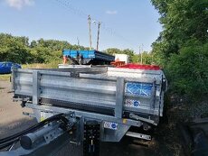 Traktorový přívěs tandemový sklápěcí agro hák - 7