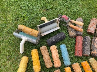 malířské válečky staré malířské válečky strojek retro malíř - 7