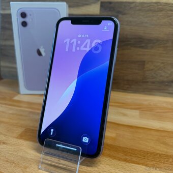 IPhone 11 128GB, fialový, 100% baterie (rok záruka) - 7
