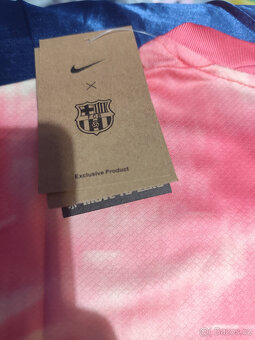 Dres Fc Barcelona Ružový Unikát Batikovaný Nový s visačkami - 7