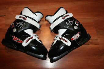 lyže dynamic 110 cm , lyžaky Salomon - 7