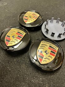 Porsche středové krytky 76mm, poličky "Nový typ " - 7