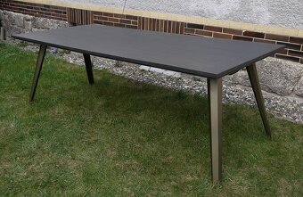 Jídelní stůl City – 230 cm – antracit / kovové nohy - 7