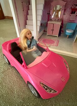 Dřevěný domeček pro panenky Barbie - 7