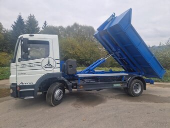 Mercedes Atego 1218 hákový nosič kontejnerů - 7