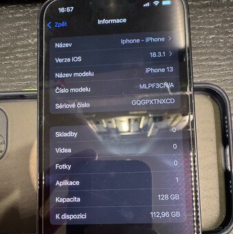IPHONE 13 128 GB PRAHA SLEVA JISTÁ PŘI RYCHLÉM JEDNANÍ - 7
