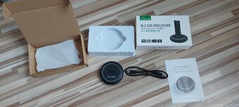Dokovací stanice pro SSD M.2 PCIE/NVMe,M.2 SATA III. - 7