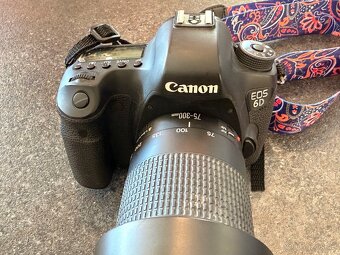 Canon EOS 6D + Canon 75300mm objektiv + nabíječka - 7
