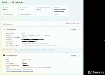 Herní PC sestava | Ryzen 7 + RX 6700 XT | 32 GB RAM | 1 TB S - 7