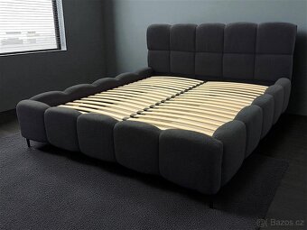 Manželská postel , uplne nový . Černá | 180x200 - 7