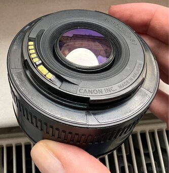 Objectiv Canon lens EF 50mm 1:1.8 0.45m/1.5ft - 7