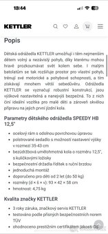 Odrážedlo / odstrkovadlo / kolo Kettler Speedy HB 12,5" - 7