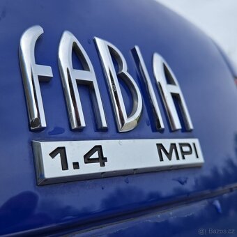 ŠKODA FABIA I 1,4 MPi  BEZ KOROZE 86tis km najeto  REZERVACE - 7