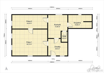 Prodej, Chalupa, 1634 m², Nový Malín - Mladoňov u Oskavy - 7