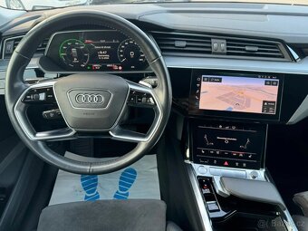 Audi E-tron 50 quattro 230kw elektro/tažné/kůže/kamera/20"a - 7
