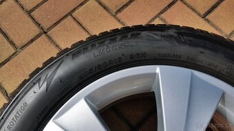 Zimní sada ŠKODA Octavia 4 5x112 R16 pneu 205/60/16 zánovní - 7