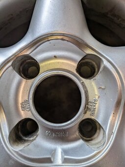 185/65/14 alu disky Mitsubishi Carisma včetně zimních pneu - 7