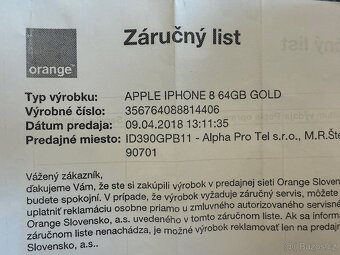 iPhone 8 64GB rose gold - 7