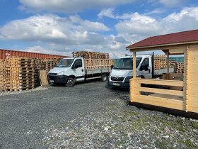 Drevene palety na nabytek / paleta na zbozi na sklad - 7