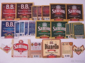 sbírka pivní etikety pivovar SAMSON Č. Budějovice 336ks - 7