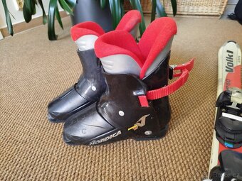 Dětské lyže Volki + hůlky a přeskáče - 7