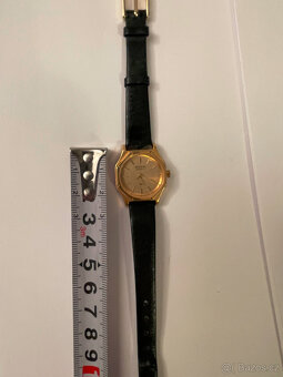 Damské hodinky Ricoh, kožený pásek, nova baterka, plně funkč - 7