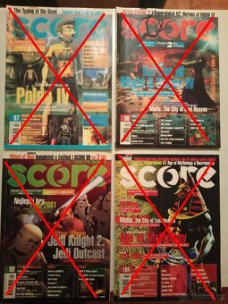 Časopisy SCORE č. 2 - 7