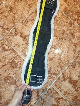 Drezurní podbřišník s pravým beránkem 60 cm - 7
