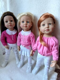 Oblečky pro panenky Gotz 36cm-halenky - 7