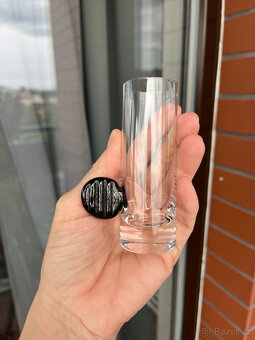 6x panák s držátkem 70ml, Crystalex Nový Bor - 7