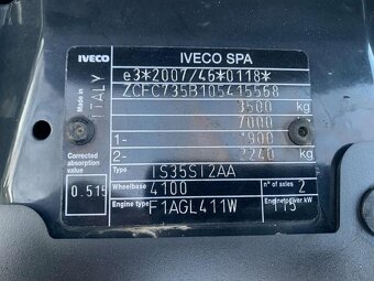 Iveco Daily 35S16 novy 3S sklápěč - 7