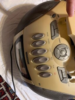 Radiomagnetofon + CD, walkman, reproduktory, CD player - 7