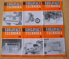 časopisy Sdělovací technika - 10kč kus - 7