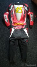 NOVÁ jednodílná kožená kombinéza 4SR - 7