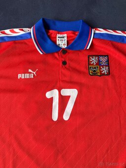 Czech Republic dres Puma 17 Smicer XL 96/97 - 7