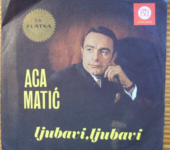 SP desky jugoslávských zpěváků 1971-set 10 ks - 7