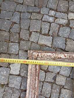 2 ks industriální, kovová okna - 7