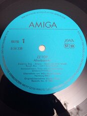 LP vinyl desky Zztop afterburner - 7