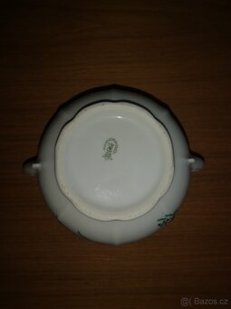 Porcelánová cukřenka s pokličkou - 7