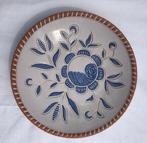 5x Keramický Talíř + Hrnek Porcelán Dekorace RETRO - 7