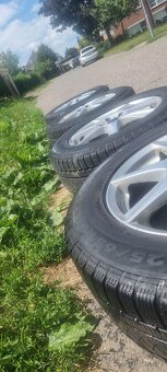 Alu kola Enzo 17" 5x114,3 s pneu 225/65/17 M+S, sada -Hond - 7