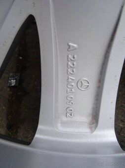 Alu disky originál Mercedes 18", 5x112 , ET 41,šíře disku 8 - 7