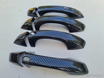 KARBONOVÉ klučky krytky klučiek pre ŠKODA / VOLKSWAGEN - 7