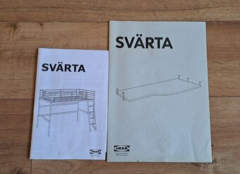 palanda Ikea Svarta se stolem - 7
