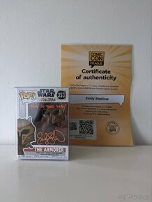 Funko Pop The Armorer (#353) signed - 7