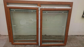 Dvojdílné plastové okno 168x118cm - 7