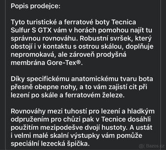 Dámské turistické boty Tecnica Sulfur S GTX - 7
