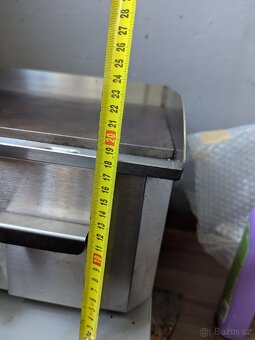 Gastro elektrická grilovací deska - 7